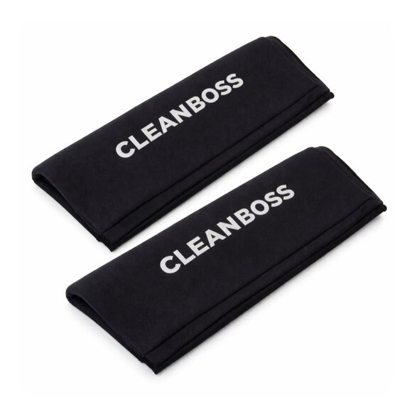 Clean Boss Anti Microbial Recovery Sleeves Hot Cold Therapy Wrap 2 Pack Black - Picture 2 of 7